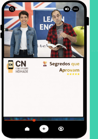 Curso de Inglês  Concursos e Enem