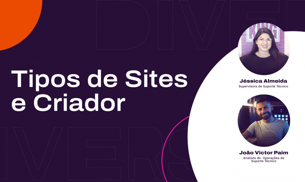 Tipos de Sites e Criador
