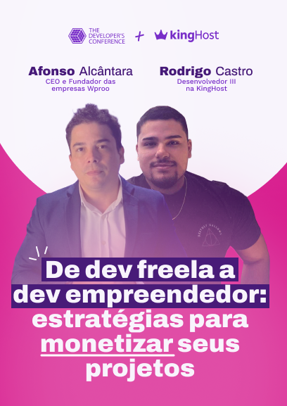 TDC Talks: De dev freela a dev empreendedor: estratégias para monetizar seus projetos