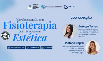 [Matrícula] Pós-graduação em Fisioterapia com Ênfase em Estética - Turma 1