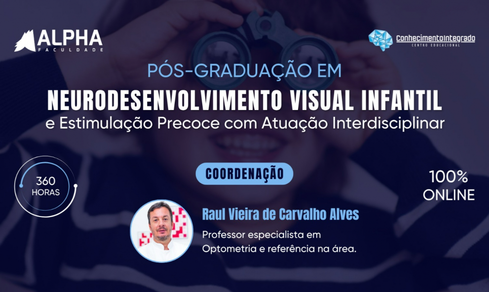 Pós em Neurodesenvolvimento Visual Infantil - Turma 1