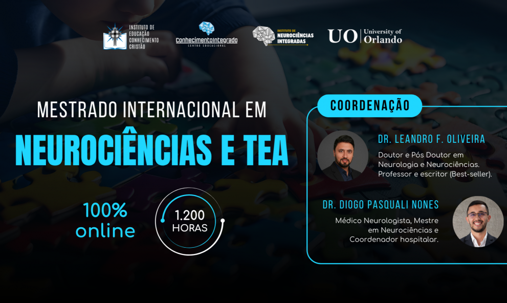[Matrícula] Mestrado em Neurociências e TEA - Turma 1