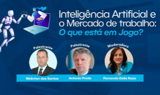 Live "Inteligência Artificial e Mercado de Trabalho: o que está em jogo?