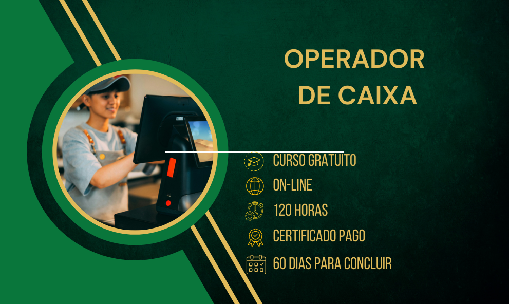 Curso Operador de Caixa 120 H