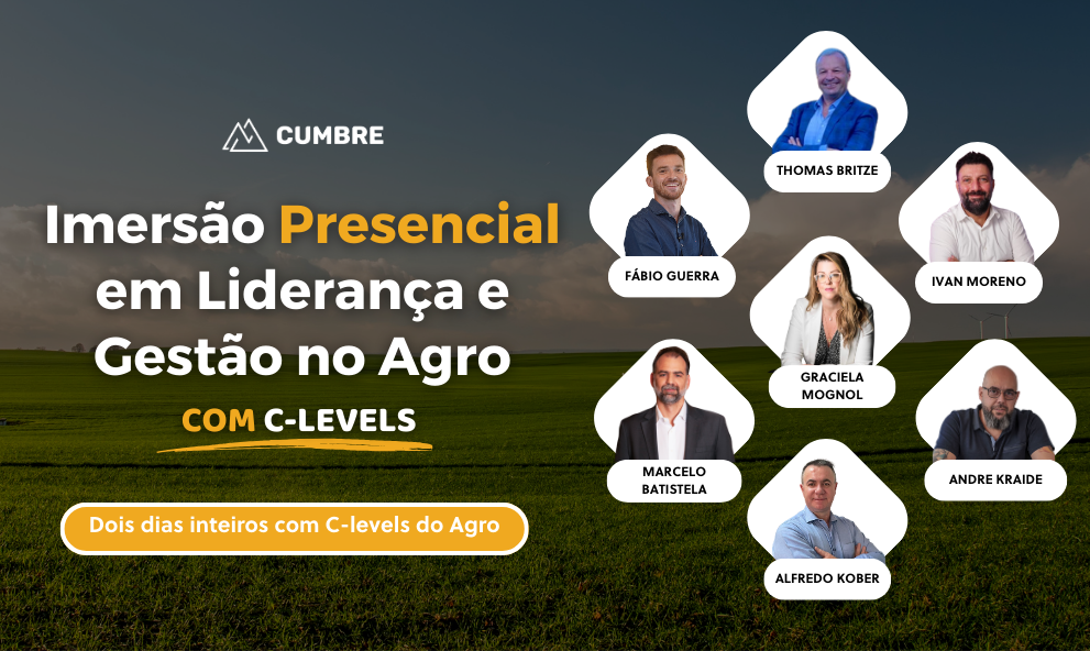 3ª Imersão em Liderança e Gestão no Agro com C-levels