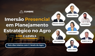 3ª Imersão em Planejamento Estratégico no Agro com C-levels