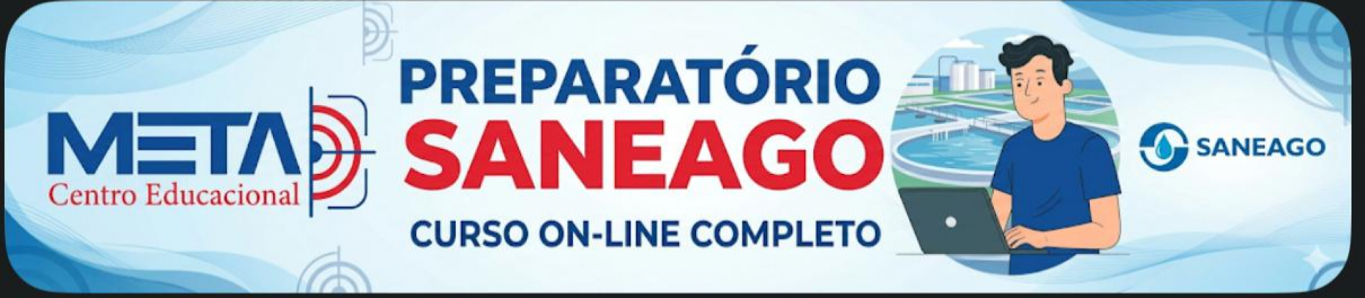 Preparatório Saneago 2026 (Médio e Superior)