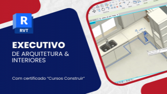 Revit® 2022: Prefeitura, Executivo de Arquitetura, Interiores e Marcenaria 1 ano