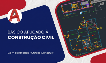 AutoCAD Básico Aplicado à Construção Civil | 1 ano