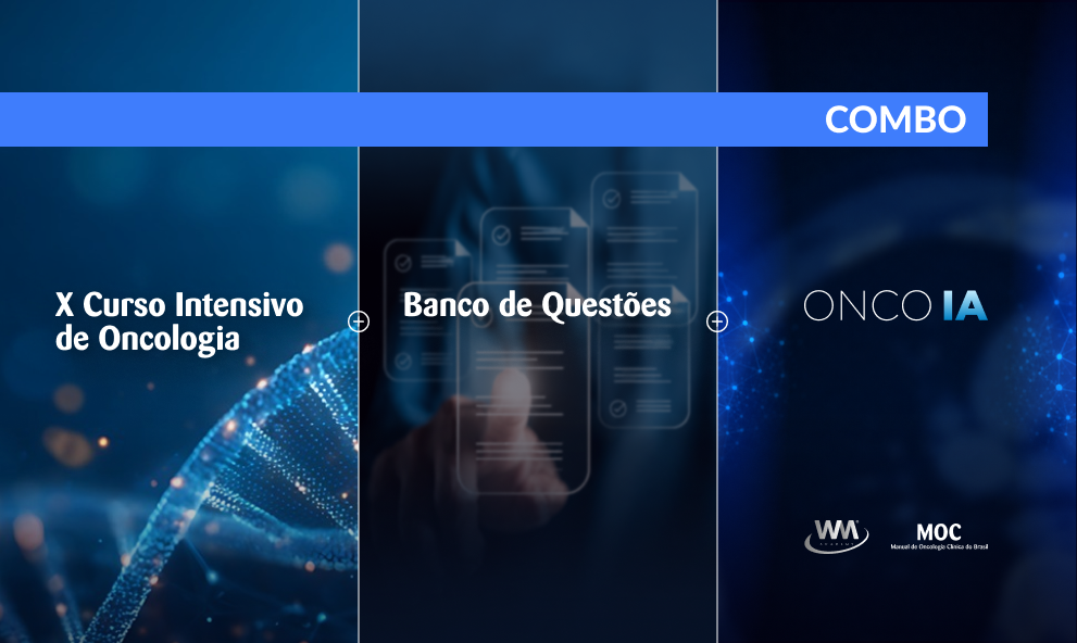 Combo: X Curso Intensivo de Oncologia 2026 + Banco de Questões 2026 + ONCO IA