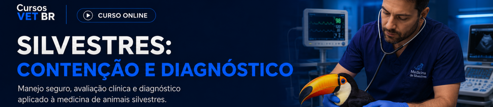 Silvestres: Contenção e Diagnóstico - Curso de Capacitação EAD
