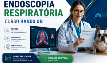 Endoscopia Veterinária - Trato Respiratório | São Paulo - 100% Presencial