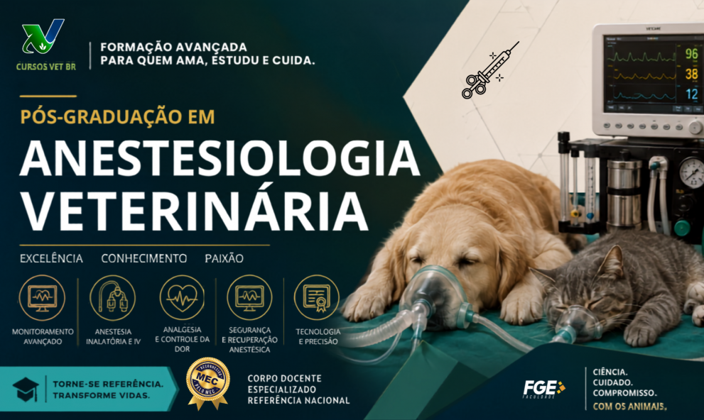 Master - Pós - Graduação em Anestesiologia Veterinária