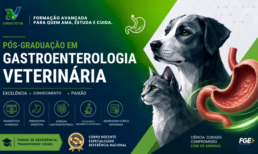 Pós - Graduação em Gastroenterologia Veterinária -Master