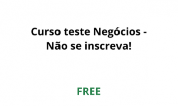 produto do curso teste FREE - COPY