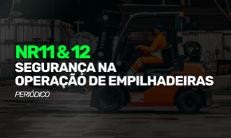 CURSO NR11/12 SEGURANÇA NA OPERAÇÃO DE EMPILHADEIRA - PERIÓDICO