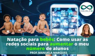 Natação para bebês: Como usar as redes sociais para aumentar o meu número de alunos
