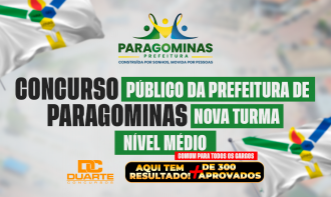 PREFEITURA DE PARAGOMINAS: Nível Médio