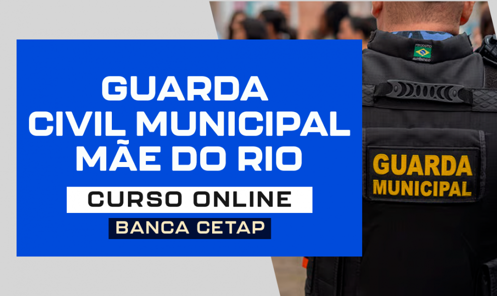 GUARDA CIVIL MUNICIPAL - MÃE DO RIO (GRAVADO)
