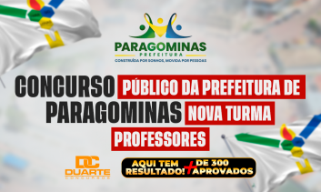 PREFEITURA DE PARAGOMINAS: Professores