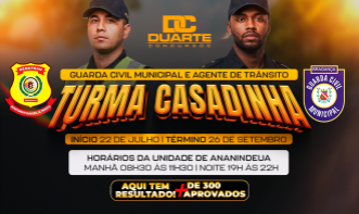 CASADINHA: Guarda Municipal e Agente de Trânsito de BRAGANÇA