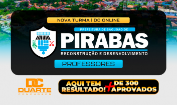 PREFEITURA DE PIRABAS: Professores