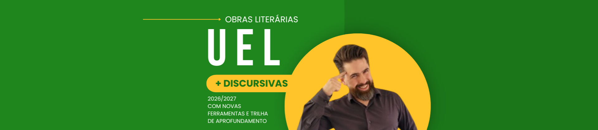 OBRAS E DISCURSIVAS UEL 2026 / 2027 PIX