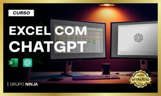 Curso de Excel + ChatGPT - Vitalício