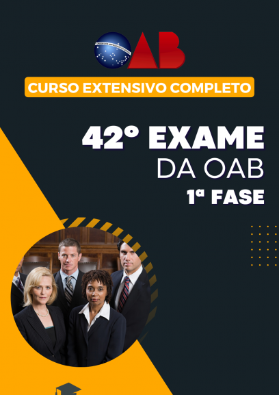 Curso Extensivo para o 42ª Exame da OAB: 1ª Fase