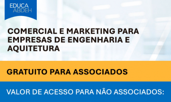 Comercial e Marketing para Empresas de Engenharia e Arquitetura