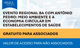 Evento Regional BA com Antônio Pedro: Meio Ambiente e a Economia Circular em Estabelecimentos de Saúde