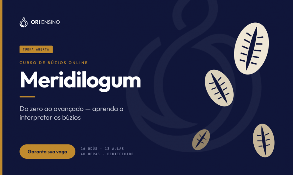 MERINDILOGUM Os 16 Odus e a Sabedoria Ancestral dos Búzios