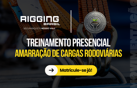 AMARRAÇÃO DE CARGAS RODOVIÁRIAS - PRESENCIAL EM PIRACICABA