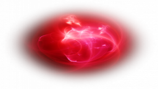 Vortex de Luz Vermelha Mágica