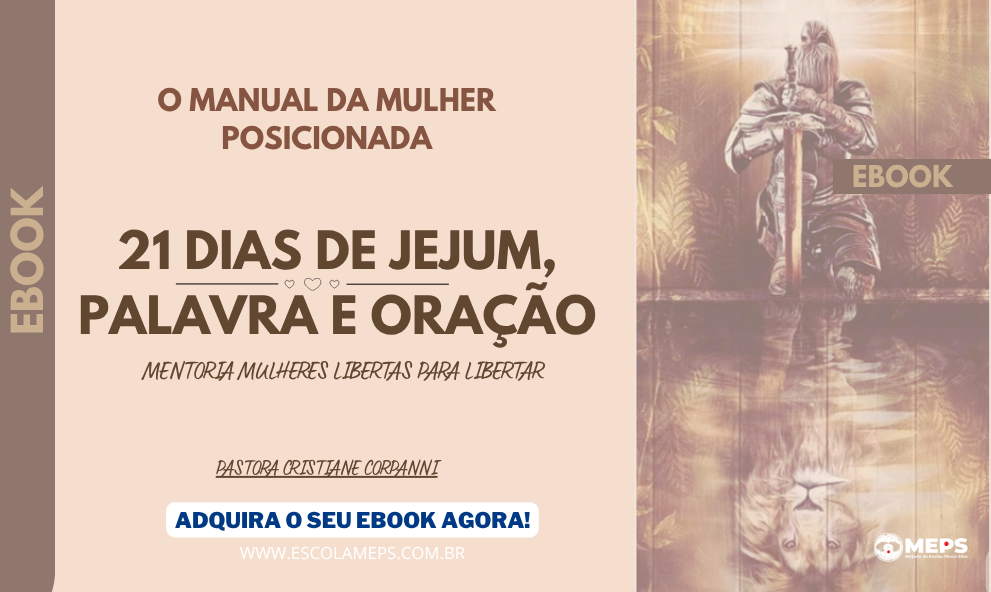 EBOOK - 21 DIAS DE JEJUM, PALAVRA E ORAÇÃO!