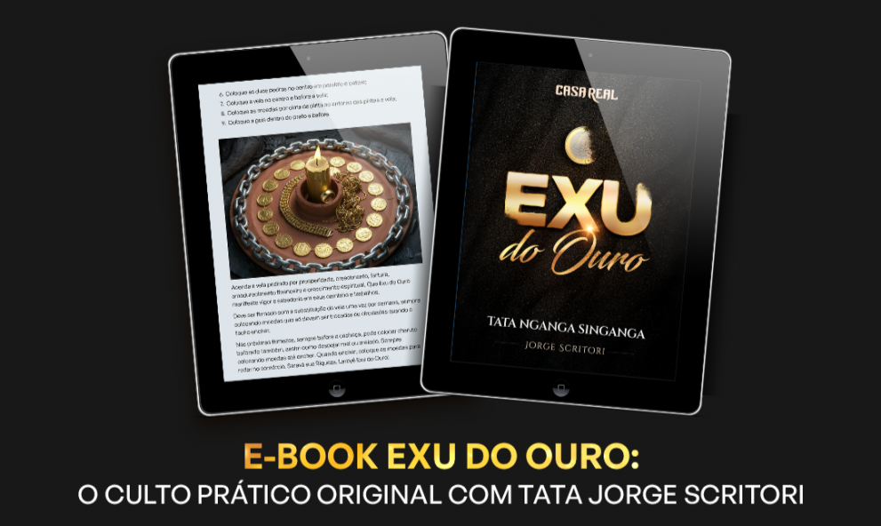 Exu do Ouro: Culto Prático Original com Tata Jorge Scritori - Edição Especial Ritual Exu do Ouro 2026