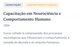 Capacitação em Neurociência e Comportamento Humano