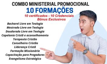 Combo Ministerial com  10 Formações