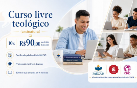 Curso Teológico Completo - Boleto Bancário