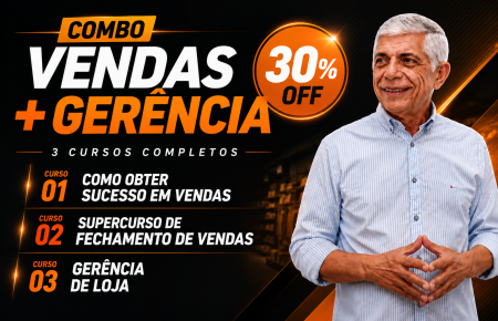 Combo Vendas + Gerência com 30% OFF