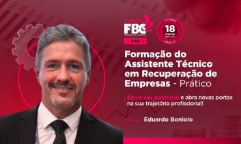 FORMAÇÃO DO ASSISTENTE TÉCNICO EM RECUPERAÇÃO DE EMPRESAS - Prático (18 PONTOS - CF 00562)