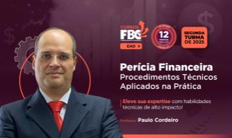 PERÍCIA FINANCEIRA - PROCEDIMENTOS TÉCNICOS APLICADOS NA PRÁTICA (12 PONTOS - CF00463)
