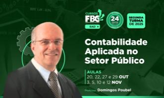 CONTABILIDADE APLICADA NO SETOR PÚBLICO (24 PONTOS - CF00597)