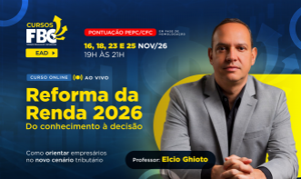 REFORMA DA RENDA 2026 - DO CONHECIMENTO À DECISÃO: COMO ORIENTAR EMPRESÁRIOS NO NOVO CENÁRIO TRIBUTÁRIO (CF00816)