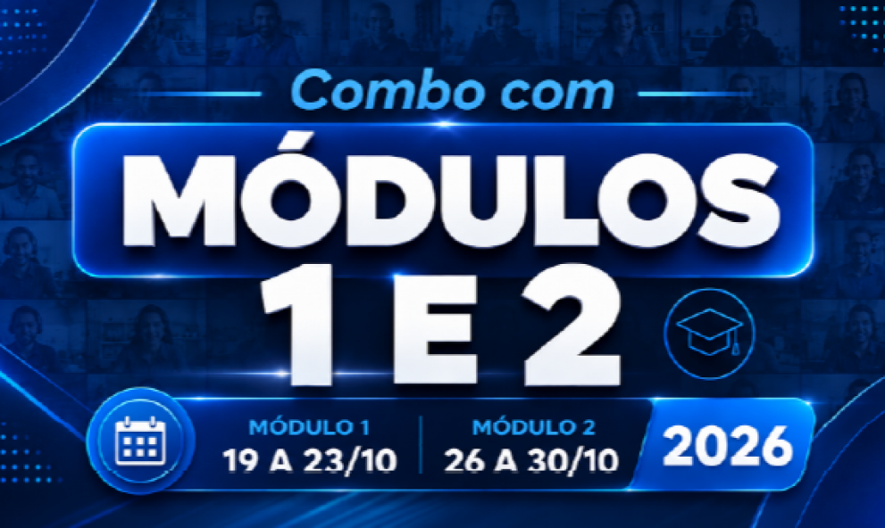 MÓDULOS 1 E 2 - OUTUBRO 2026