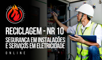 Reciclagem - NR10 - Segurança em Instalações e Serviços em Eletricidade - Online