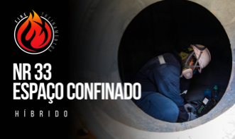 Formação NR33 - Espaço Confinado - Vigia e Trabalhador Autorizado - Híbrido | SC