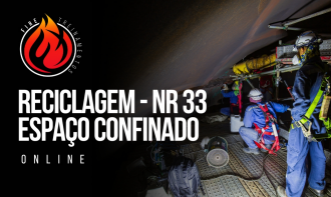 Reciclagem NR33 - Espaço Confinado - online
