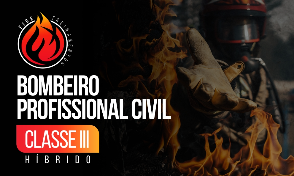 Formação Bombeiro Profissional Civil Classe III