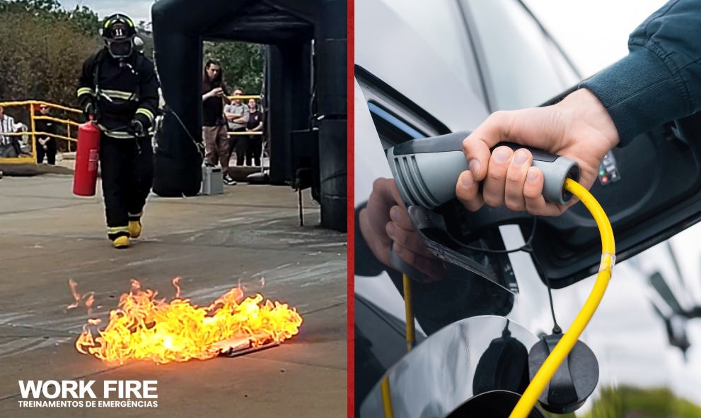 PREVENÇÃO E COMBATE A INCÊNDIO EM VEÍCULOS ELÉTRICOS